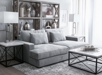 LOVESEAT SİNEMA KANEPE - GRİ KADİFE