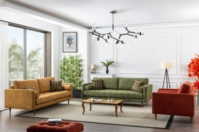 RETRO KOLTUK TAKIMI (3+3+1)