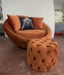 OXO 360* DÖNER BERJER VE PUF - KİREMİT