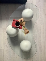 SİENA 3 TOP SEHPA - BEYAZ