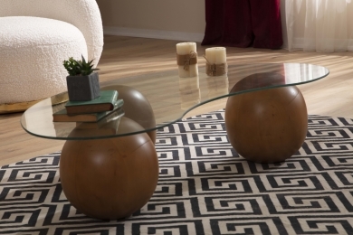 SİENA 3 TOP SEHPA - CEVİZ