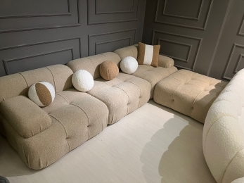 COMBİNE 4 MODÜLLÜ TEDY KOLTUK(SABİT SIRTLI) - VİZON TEDY