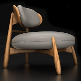 GOTA RUSTİK BERJER - SUNİ DERİ GRİ