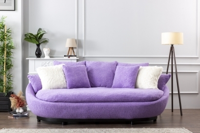 LOCA TEDY 3'LÜ KANEPE - EFLATUN