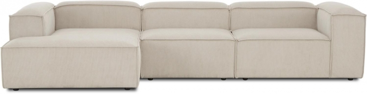 LEGO XL 3 MODÜLLÜ RELAX L KOLTUK - FİTİLLİ KADİFE VİZON