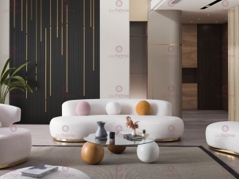 ROSE TEDY 3'LÜ KANEPE