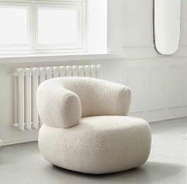 ROSE PANCHO BOUCLE TEDY BERJER