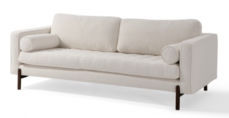 RETRO LUX 3'LÜ TEDY KANEPE - EKRU