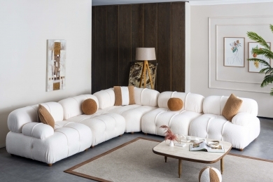 COMBİNE 5 MODÜLLÜ TEDY L KOLTUK -TEDY EKRU