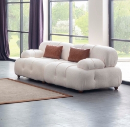 COMBİNE 2 MODÜLLÜ TEDY KOLTUK - TEDY EKRU