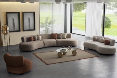 ROSE C TEDY KOLTUK TAKIMI (C+3+1) - SIRT MEKANİZMALI