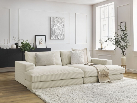 LOVESEAT XL SİNEMA KANEPE - İNCE FİTİLLİ KADİFE (280*170CM)