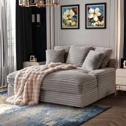 NEW LOVESEAT SİNEMA LOUNGE KOLTUK (150*150CM) VİZON