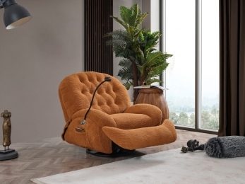 LOVELY LOUNGE DİNLENME TV KOLTUĞU - HARDAL TEDY