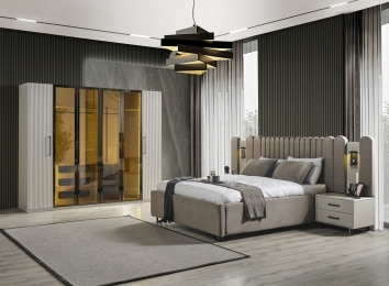 LİNE YATAK ODASI TAKIMI - BLACK