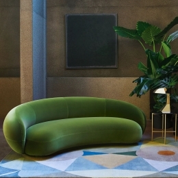 JULEP FASULYE KANEPE - MAT KADİFE