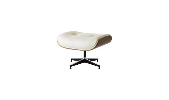Eames Otto Berjer ve Puf - Ekru