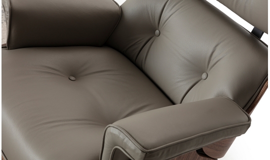 Eames Otto Berjer ve Puf - Vizon