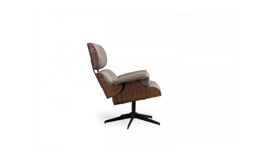 Eames Otto Berjer ve Puf - Vizon