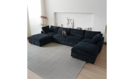 Cozi Altı Modüllü U Köşe Koltuk Takımı