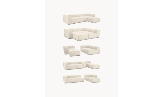 Lego XL Altı Modüllü L Köşe Koltuk Takımı