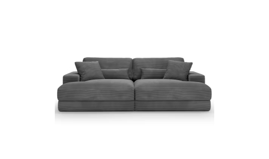 New Loveseat Sinema Koltuğu - İnce Fitilli Kadife