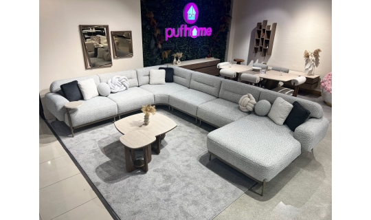 Mocha XL Altı Modüllü U Köşe Koltuk Takımı