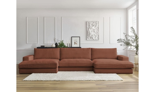 Loveseat Mega Sinema Midi U Köşe Koltuk